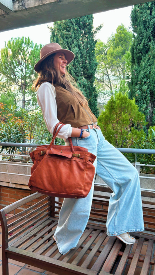 Bolso África - estilo Birkin